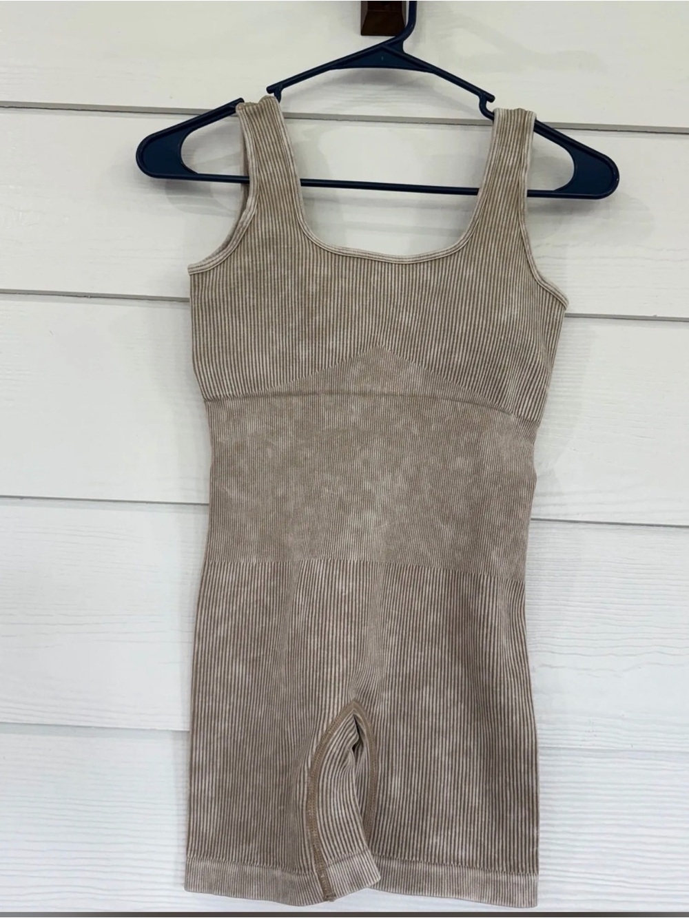 Zenana Outfitters Ribbed One-Piece Bodysuit S/M still in bag